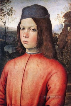ピントゥリッキオ Painting - 少年の肖像 ルネサンス ピントゥリッキオ